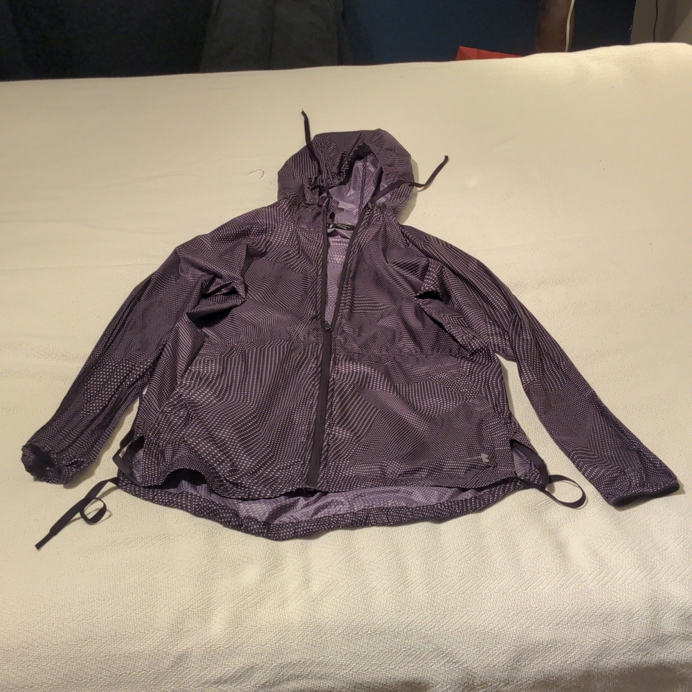 Under armour purple light-weight windbreaker